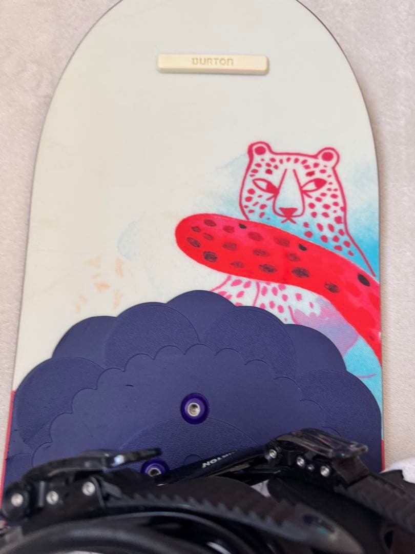 Burton Chicklet 120 スノーボード　ビンディングセット