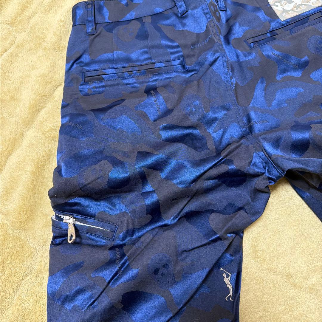 マーク&ロナ　青色迷彩 パンツ　未使用品