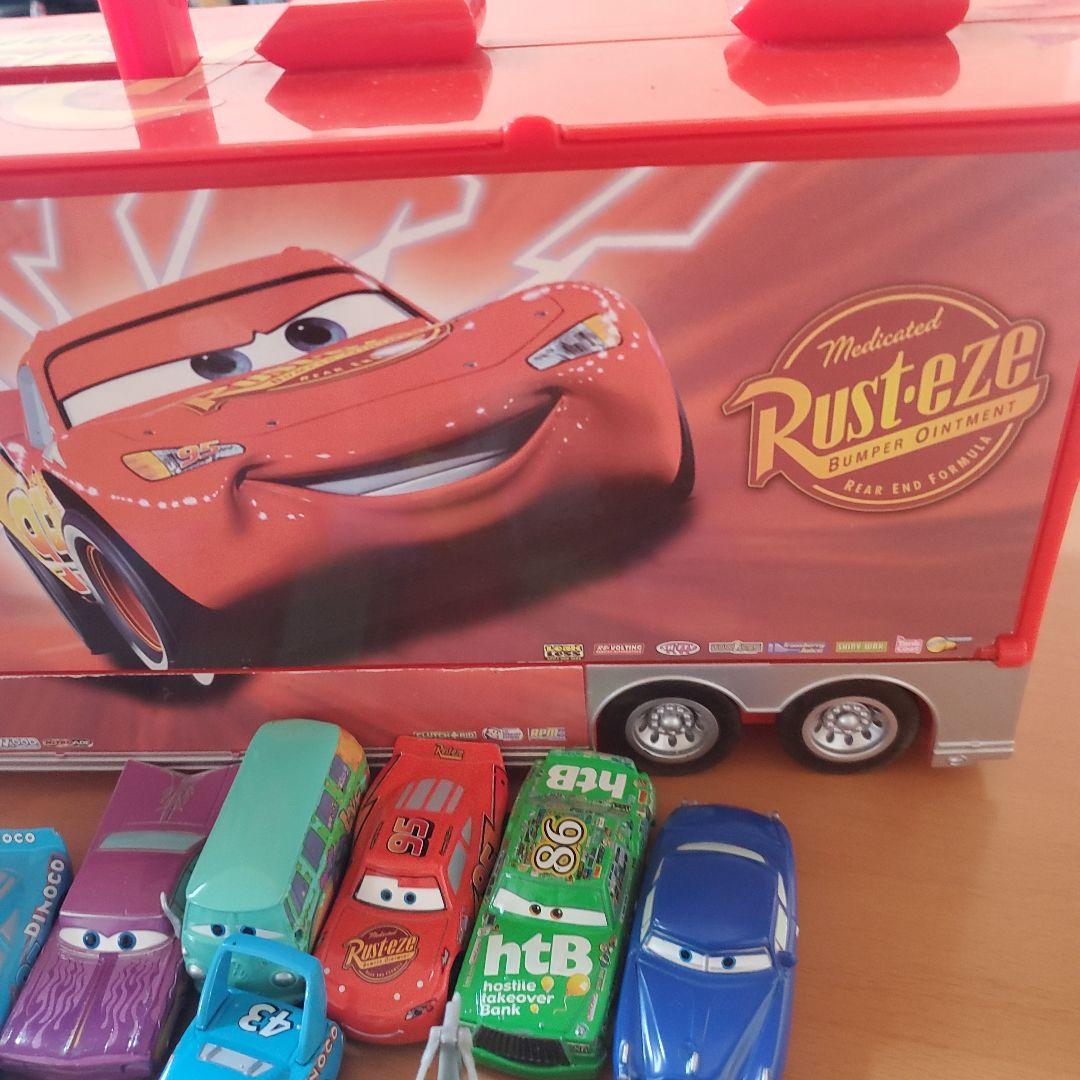 ディズニーストア カーズ マックトレーラーセット トミカ 希少 レア