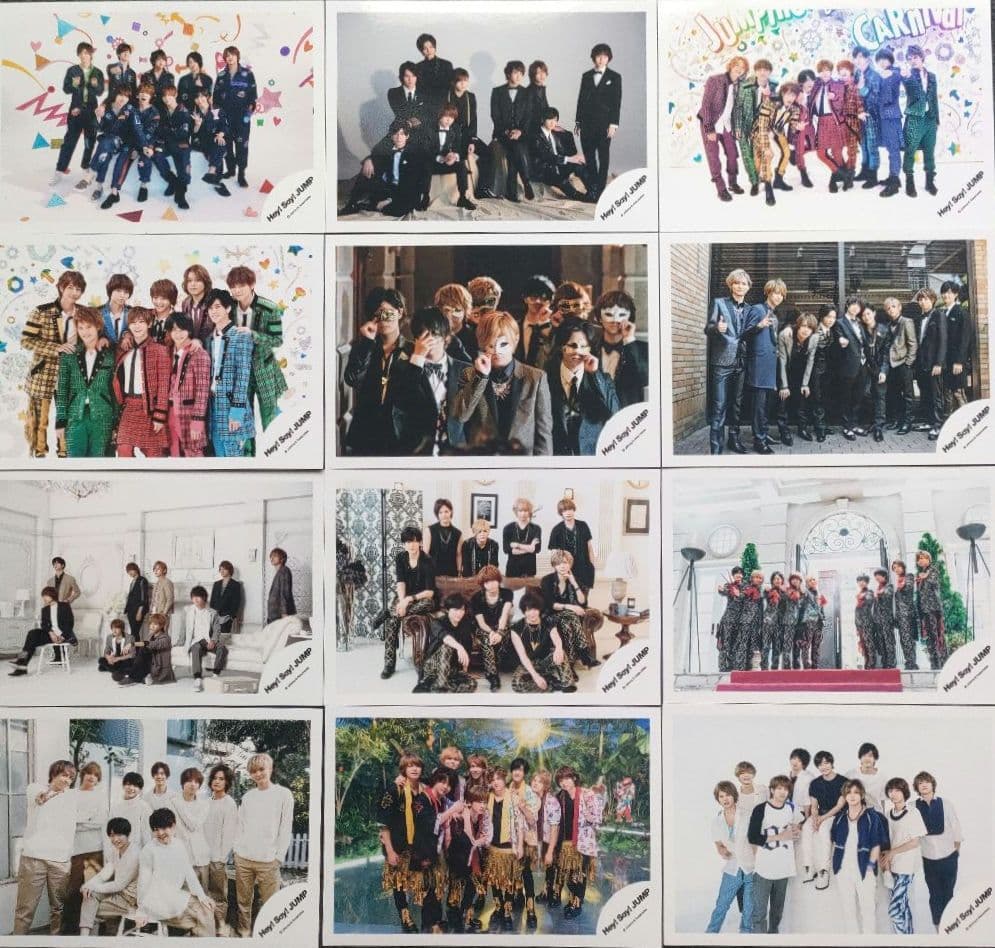Hey!Say!Jump 公式写真 集合 デビュー～2021 124枚