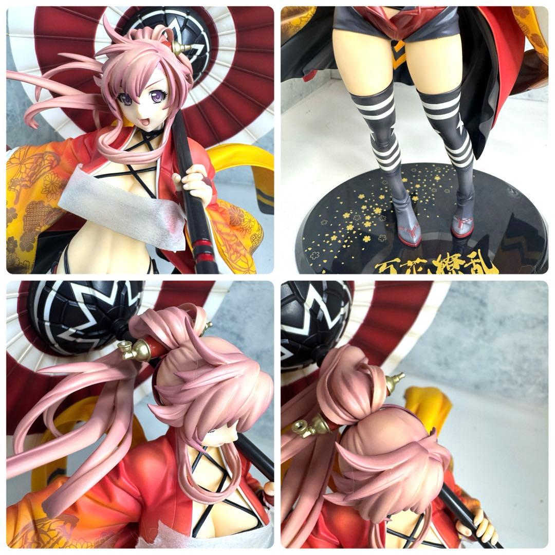 限定版 百花繚乱 前田慶次 1/8 アルター 開封美品 マット付き