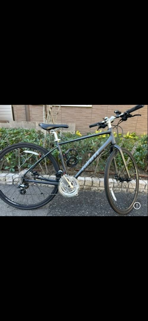 giantクロスバイク マットブラック