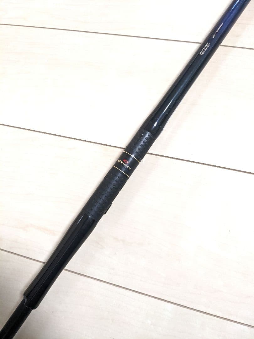 値下げ がま磯 アテンダー 1.75 5.3m ジャンク　穂先ロッドエンド破損
