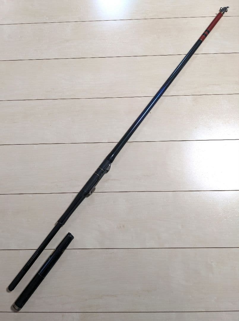 値下げ がま磯 アテンダー 1.75 5.3m ジャンク　穂先ロッドエンド破損