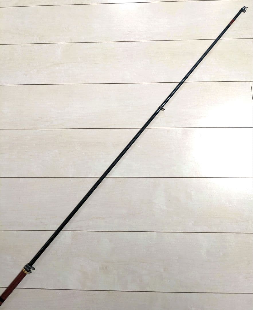 値下げ がま磯 アテンダー 1.75 5.3m ジャンク　穂先ロッドエンド破損