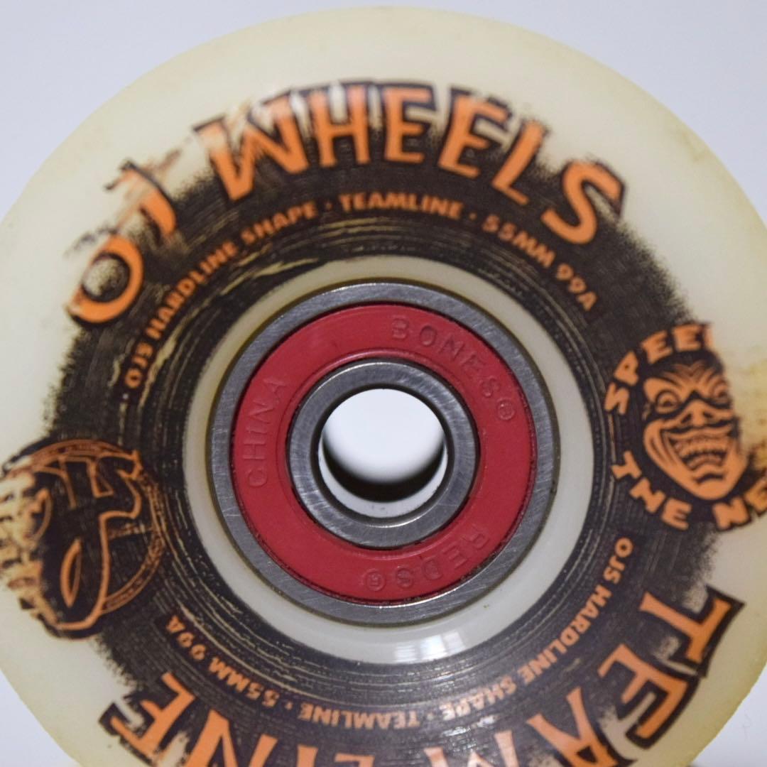 OJ WHEELS 55mm TEAM LINE 99a ベアリングセット
