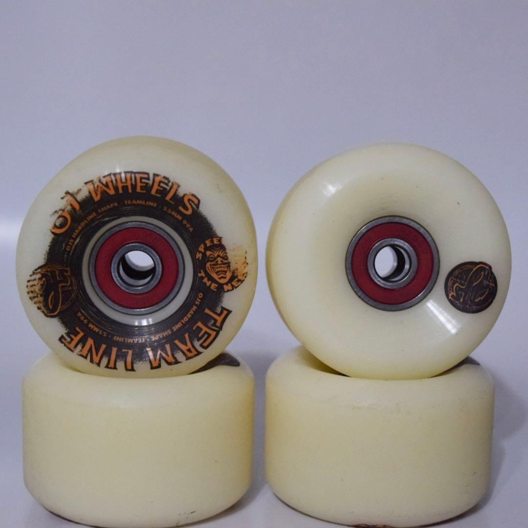 OJ WHEELS 55mm TEAM LINE 99a ベアリングセット