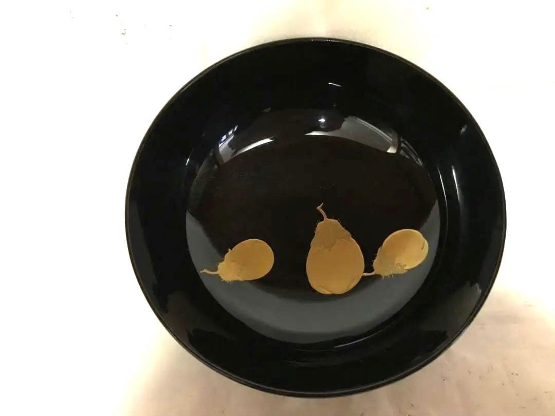 蒔絵持椀(一富士二鷹三茄子)十客揃