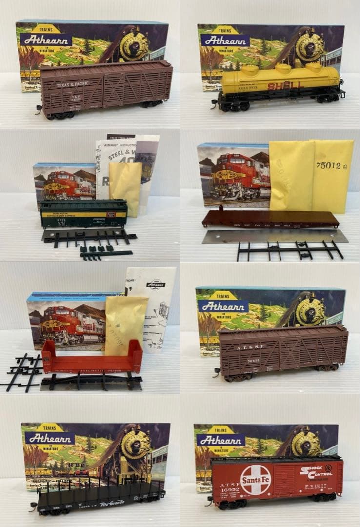 HOゲージ Accurail LIFE-LIKE Athearn 64台 まとめ