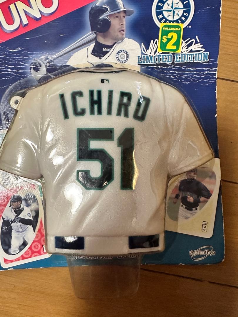 UNO イチロー選手 激レア　ichiro 51 未使用　未開封　メジャーリーグ