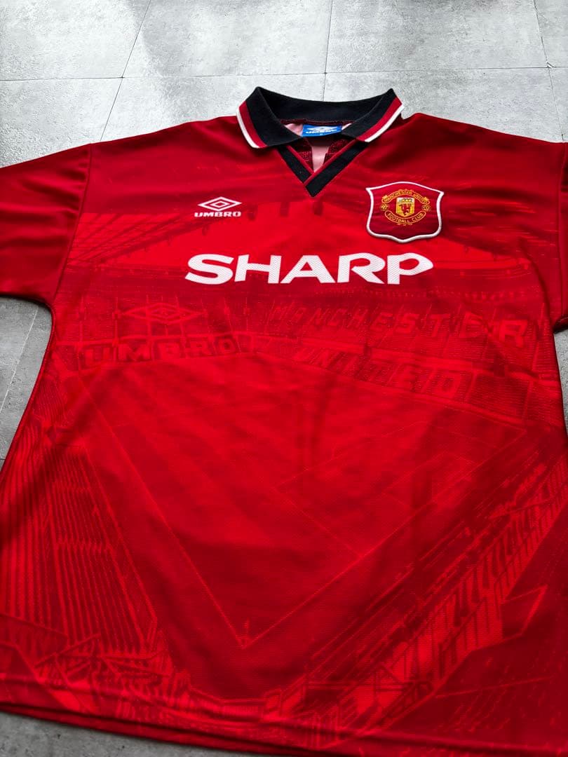94-96 マンチェスターユナイテッド　アンブロ　ユニフォーム　正規品　当時物