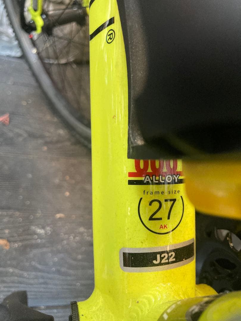 LOUIS GARNEAU 22インチ マウンテンバイク イエロー