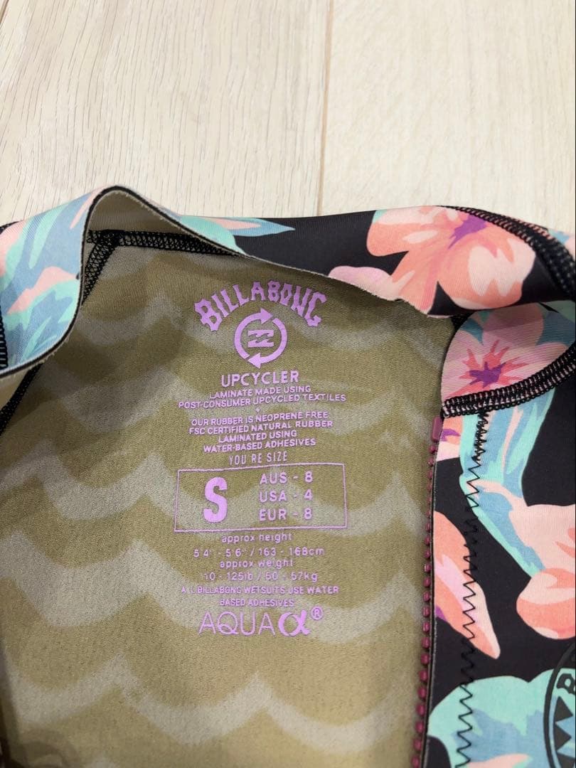 BILLABONG ビラボン　タッパー　ウェットスーツ　レディース　Sサイズ