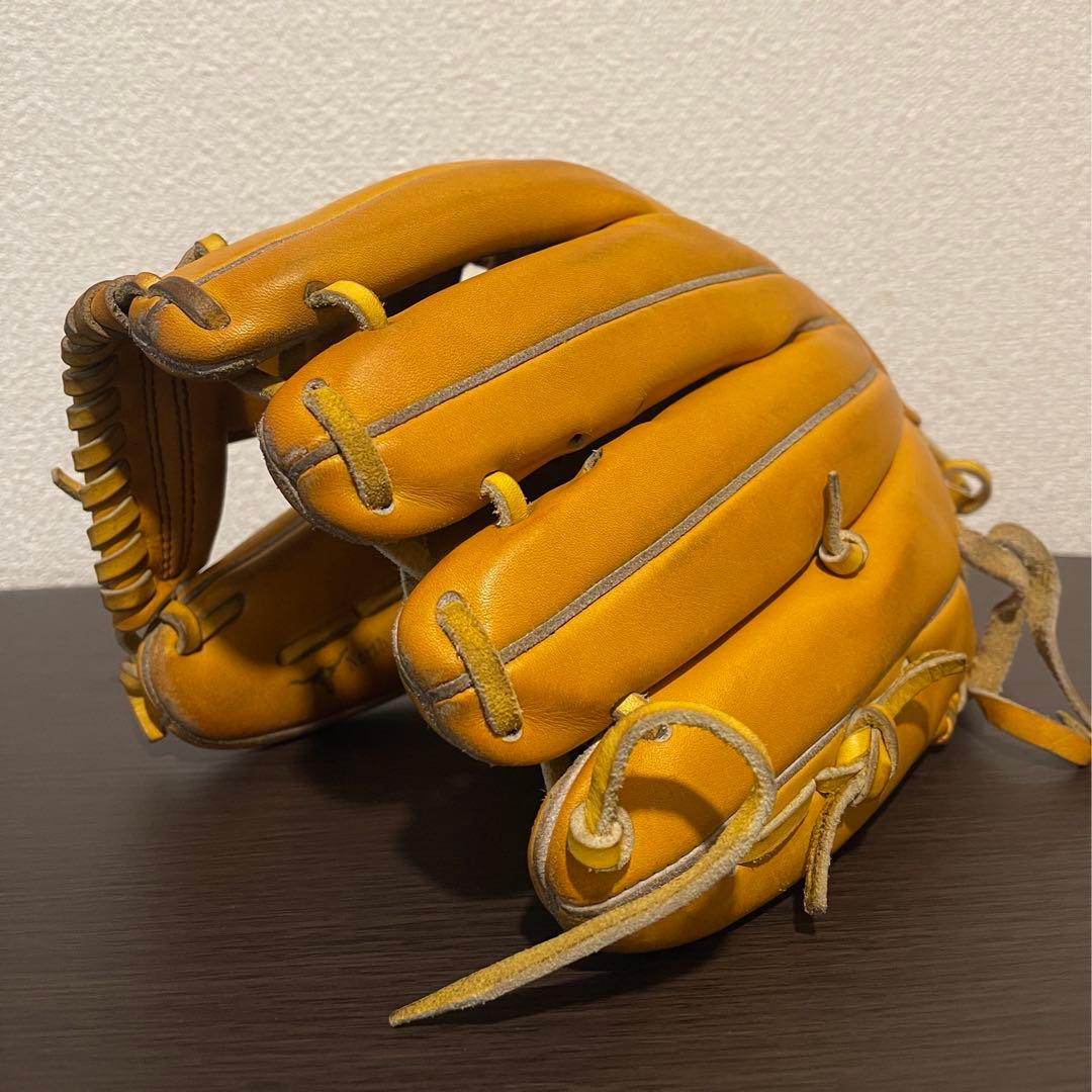 〝4/27(日)までの出品〟ミズノプロ【内野手】オーダーグラブ【ビックエム】
