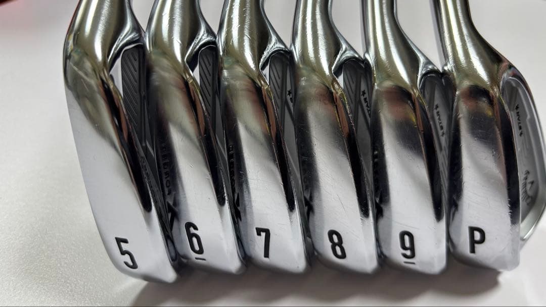 キャロウェイX FORGED STAR 2019 #5〜Pw 6本セット
