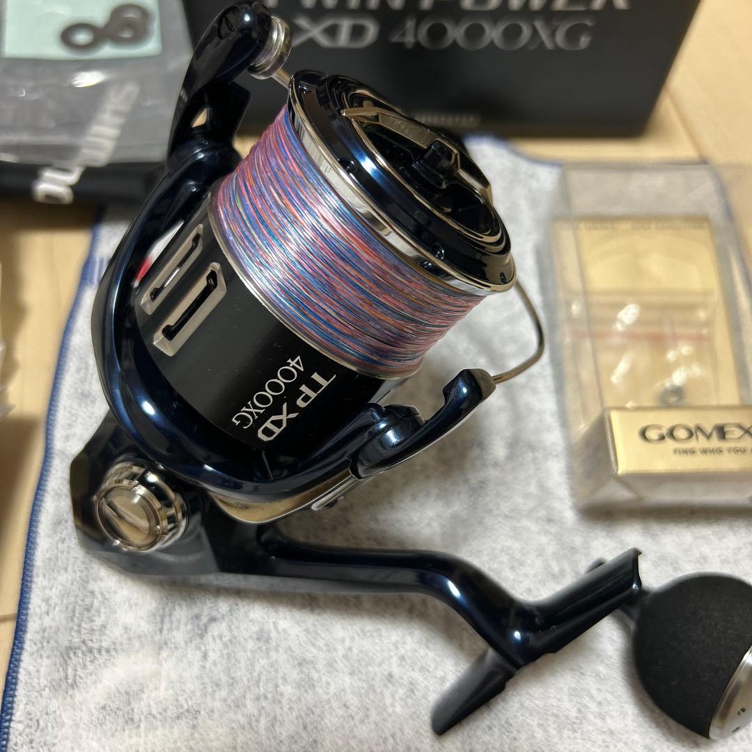 21 ツインパワー XD 4000XG ゴメクサスカスタム Pe リーダー付き