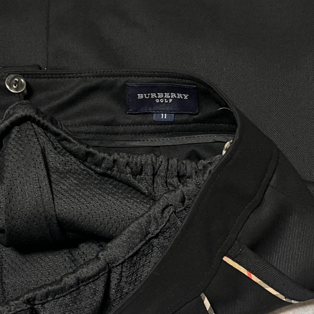 極美品✨バーバリーゴルフ　11 ノバチェック　スカート　インナーパンツ付黒