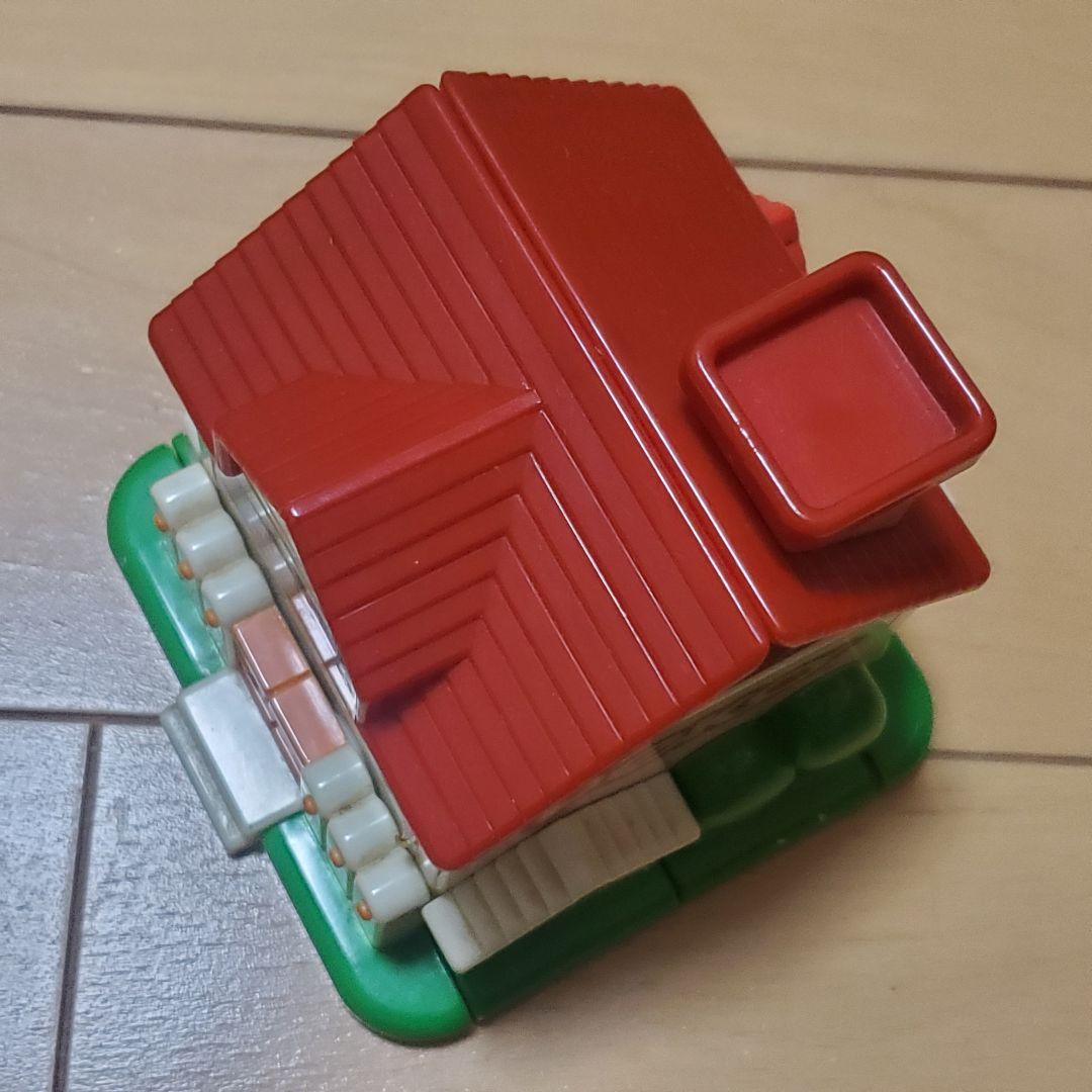 1987年 昭和レトロ ペコちゃん くみたてパズル おうち ハウス
