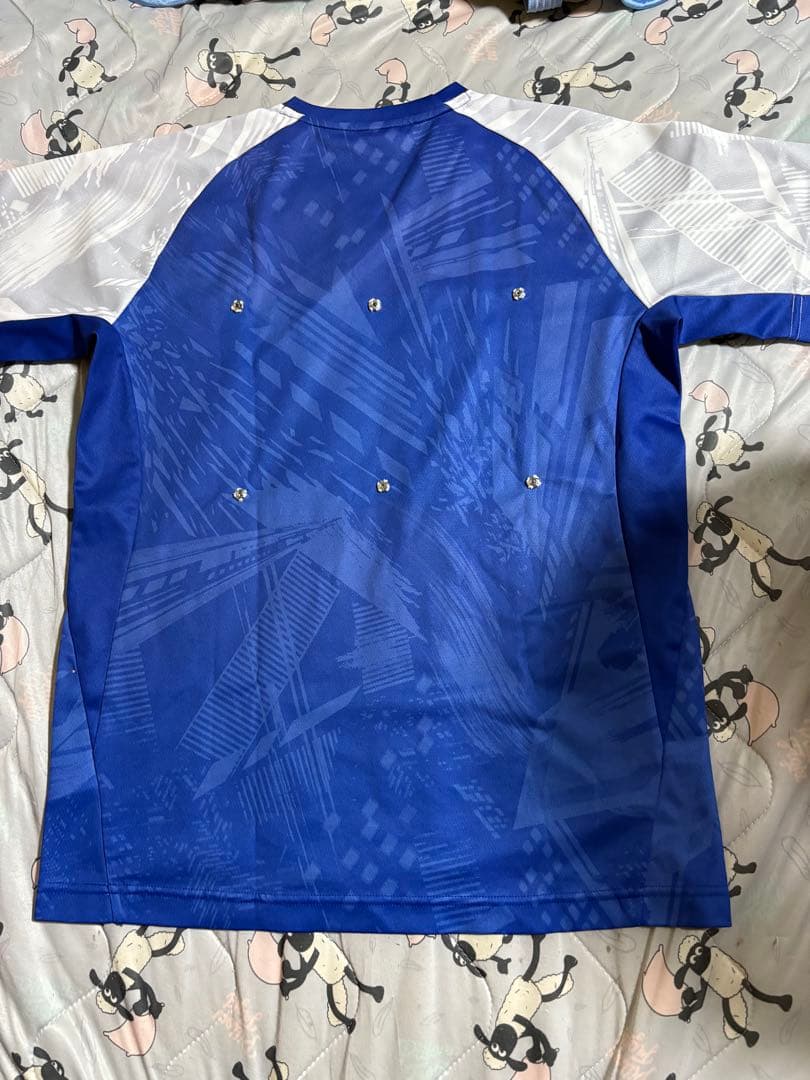 Mizuno ゲームシャツ Tシャツ 青