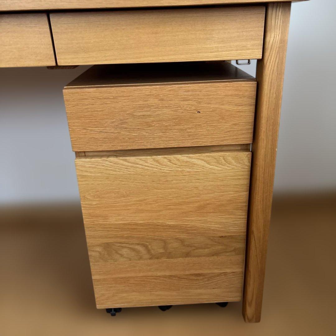【引き取り限定】無印良品 木製デスク キャビネットセット