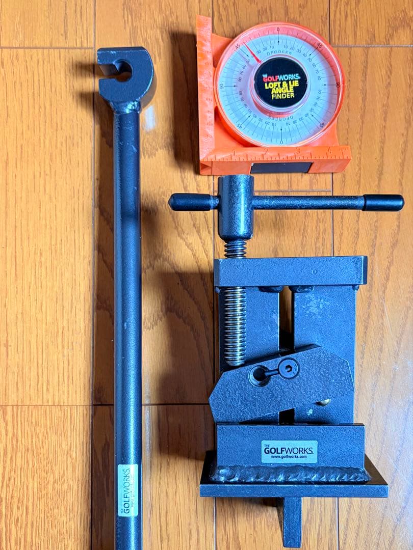 ロフト・ライ角調整　ベンディングマシン　(GOLF WORKS製) 3点セット