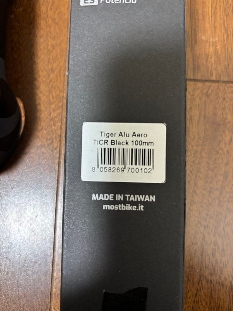 MOST Tiger Alu Aero TiCR ブラック 100mm ステム