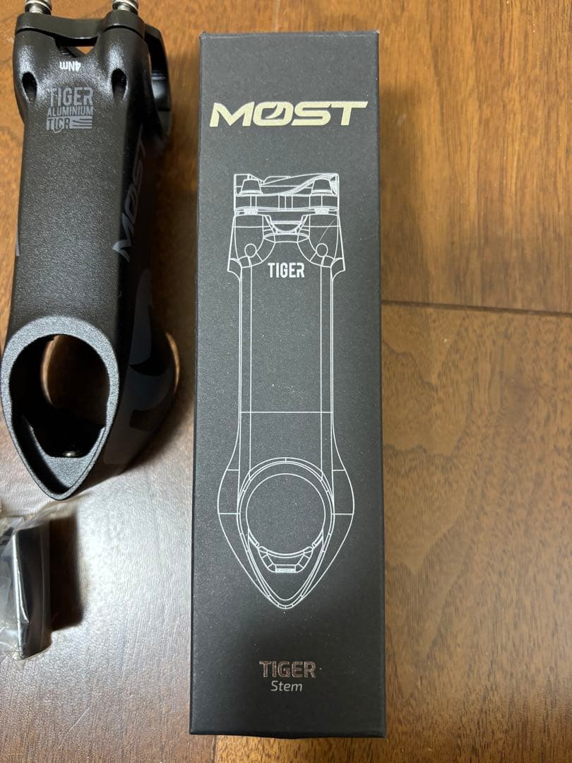 MOST Tiger Alu Aero TiCR ブラック 100mm ステム
