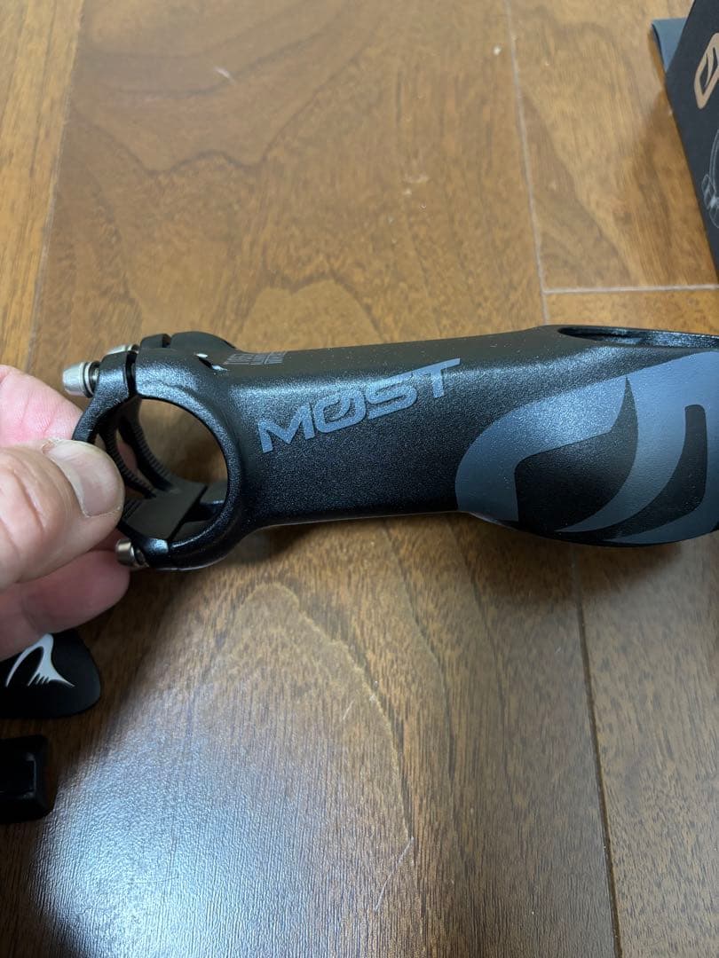 MOST Tiger Alu Aero TiCR ブラック 100mm ステム