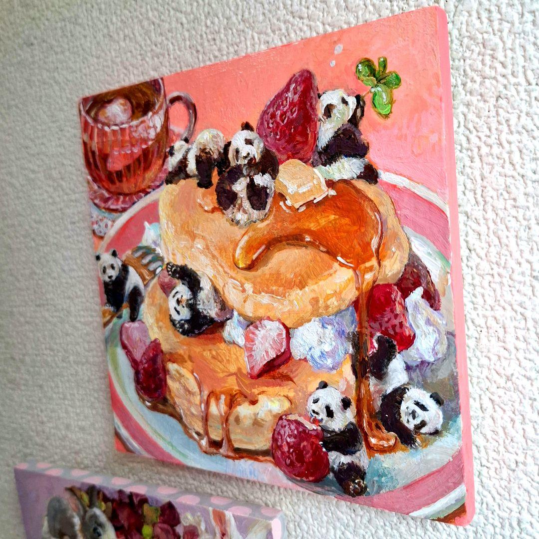 【いちごページ】「パンケーキ☆パンダ」　「子うさぎちゃん♡リース」
