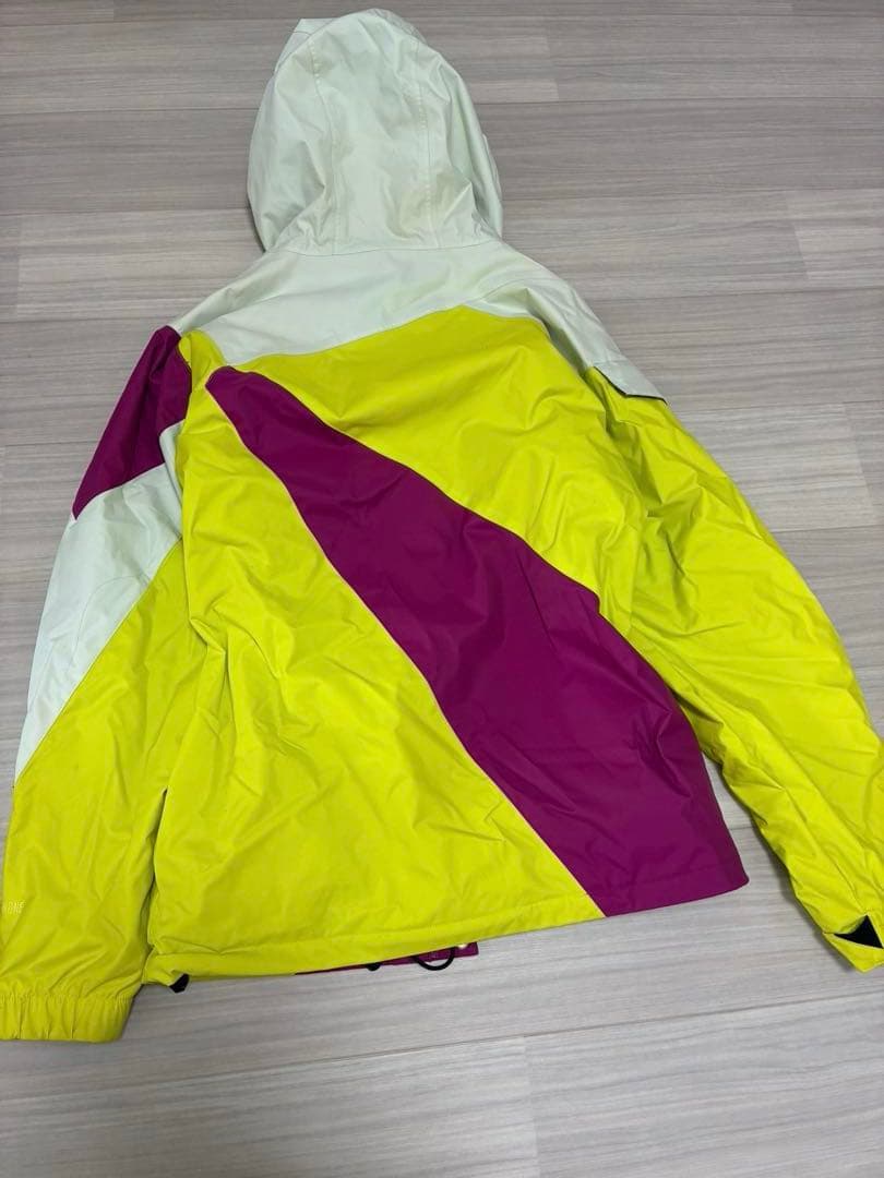 Volcom スノーボードウェア　上下セット　黄色　青紫　メンズ