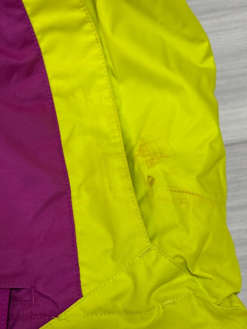 Volcom スノーボードウェア　上下セット　黄色　青紫　メンズ