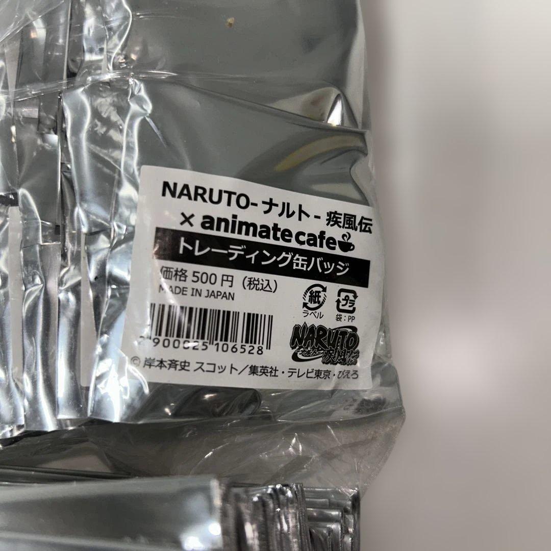 【新品未開封】NARUTO 疾風伝 トレーデングミニ色紙30枚 缶バッジ30個