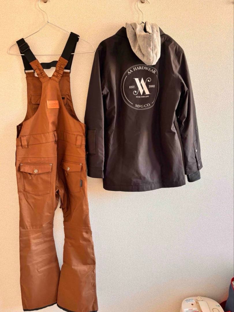 AA.HARDWEAR オーバーオールとジャケットセット