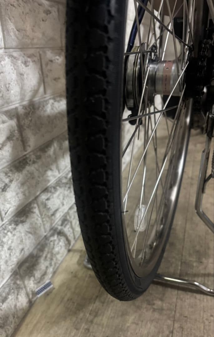 前後タイヤ新品！✨美品⭐️新品サドル✨パナソニックビビ✨電動自転車✨完成車配送