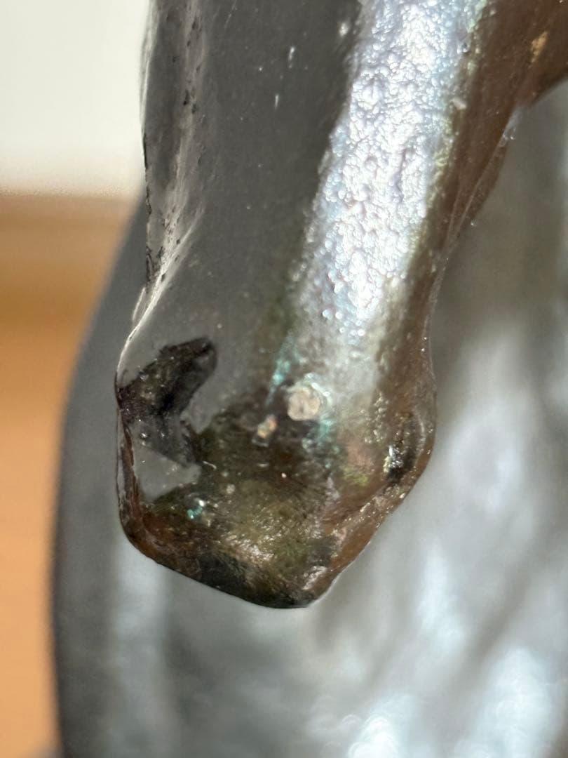 馬 銅像 置物 ブロンズ 彫刻