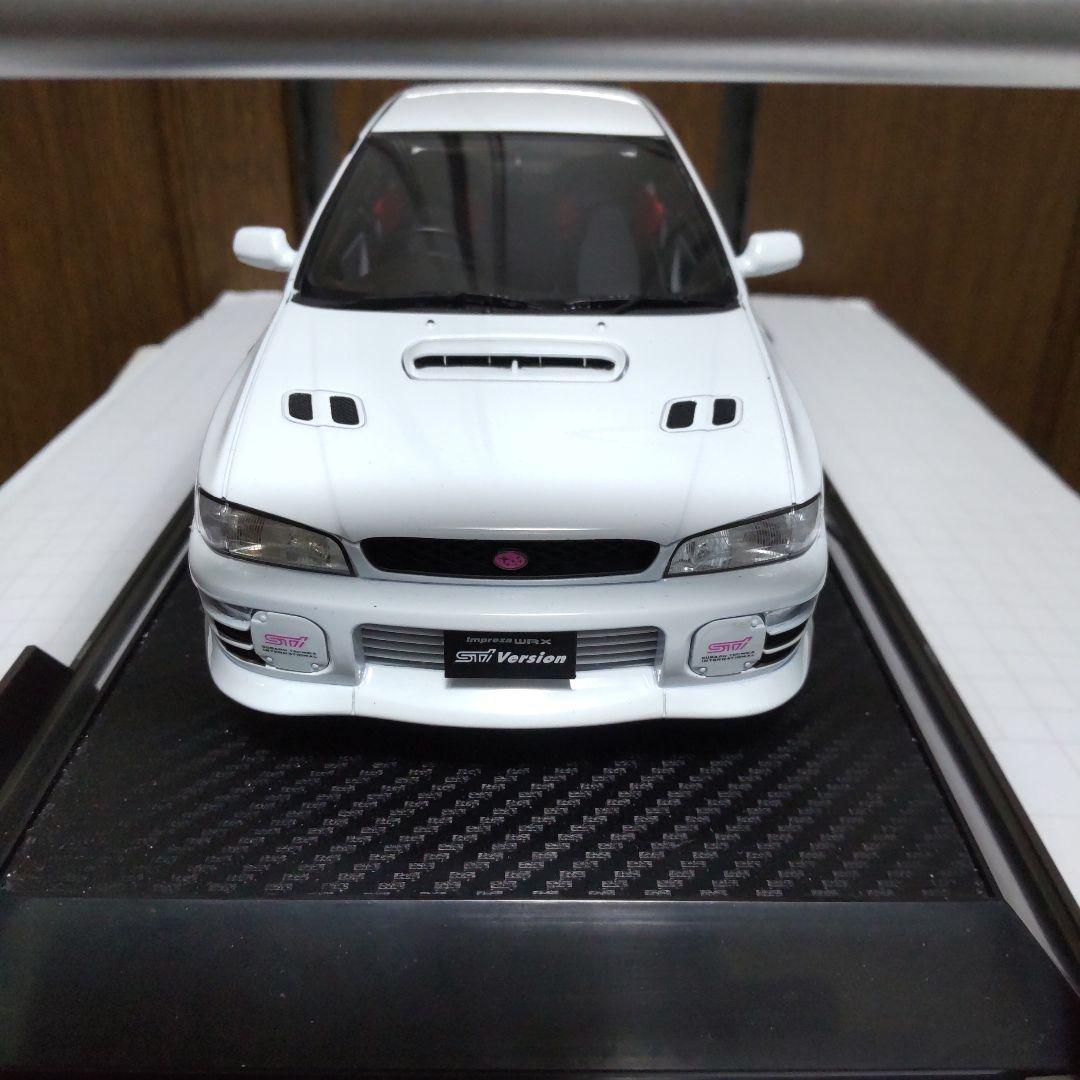 スバル インプレッサ WRX タイプR STi 1/18 ホビージャパン