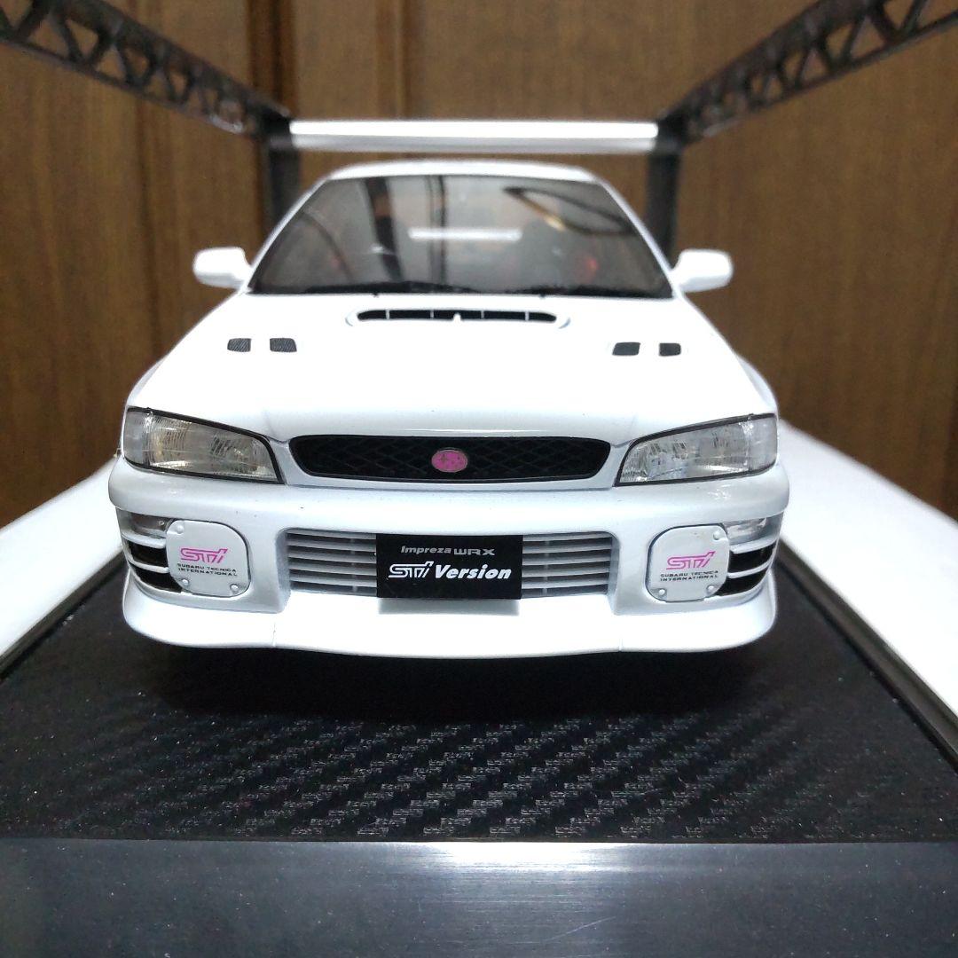 スバル インプレッサ WRX タイプR STi 1/18 ホビージャパン