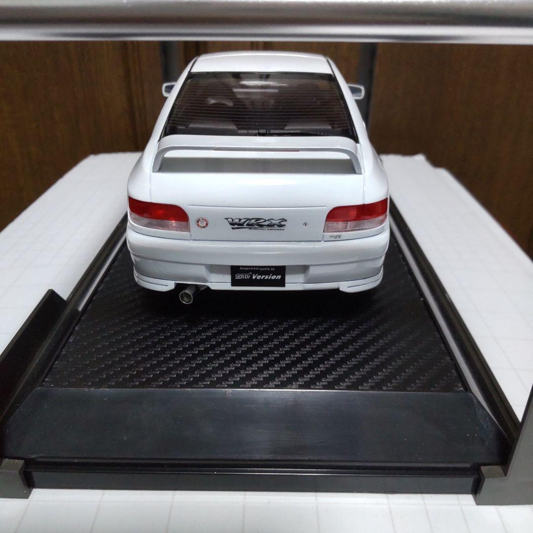 スバル インプレッサ WRX タイプR STi 1/18 ホビージャパン