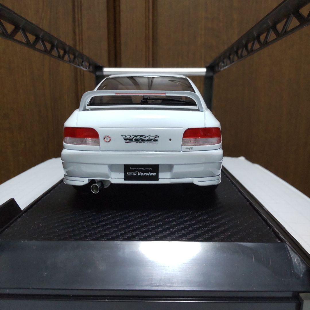 スバル インプレッサ WRX タイプR STi 1/18 ホビージャパン