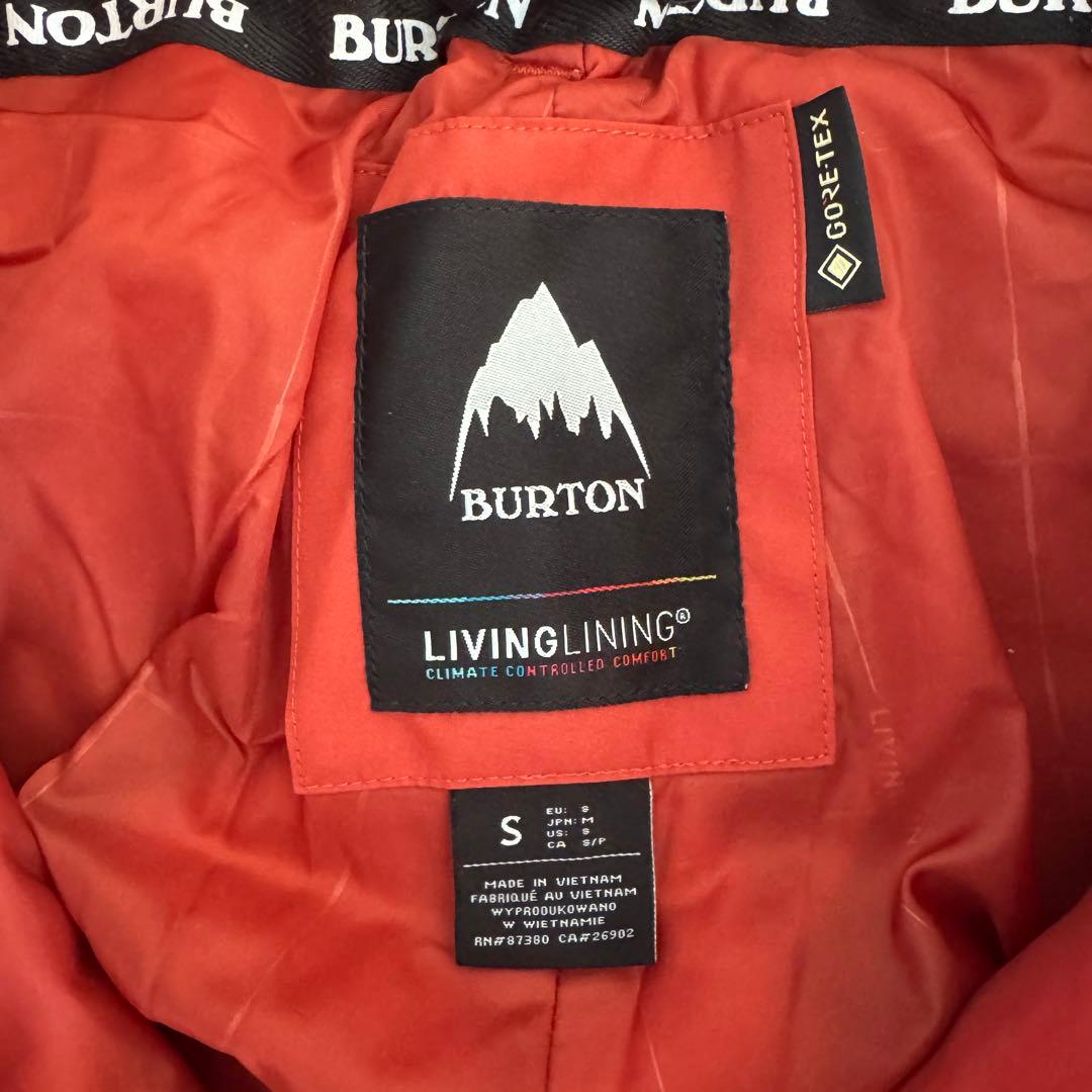 【美品】BURTON GORE-TEX ダフィーパンツ ピンク S スノーボード