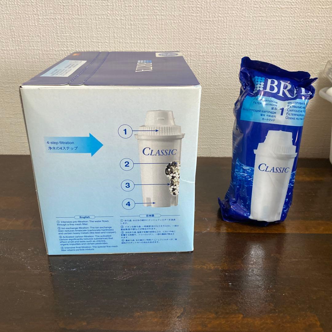 BRITA CLASSIC フィルター 6個入り&バラ1個