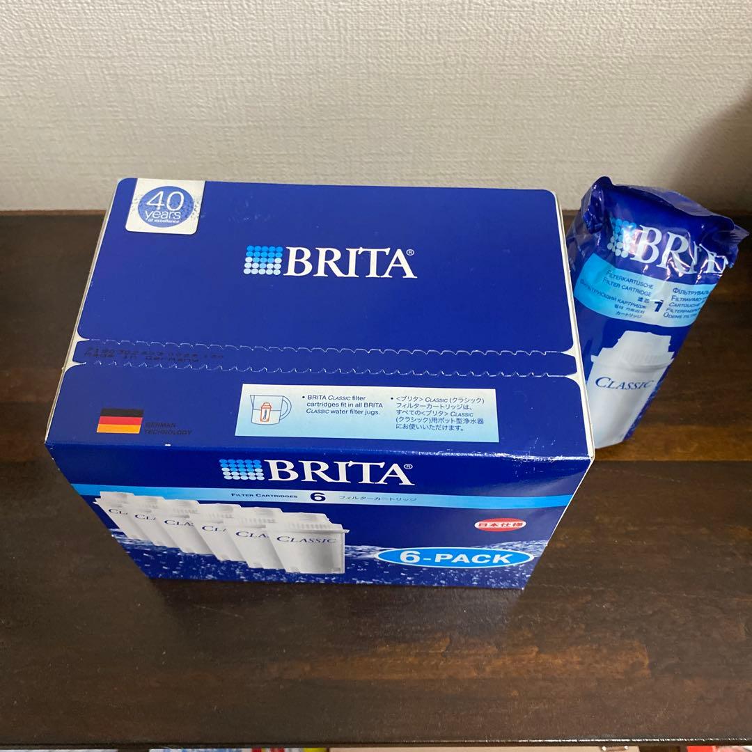 BRITA CLASSIC フィルター 6個入り&バラ1個