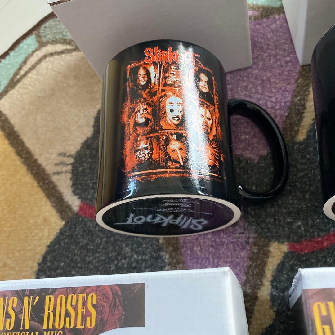 未使用品　guns n' roses ガンズアンドローゼス　マグカップ4個セット