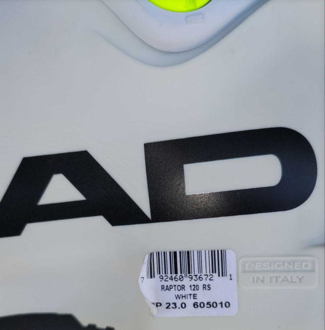 新品タグ付未使用保管品 HEAD RAPTOR RS 120 ヘッド ラプター