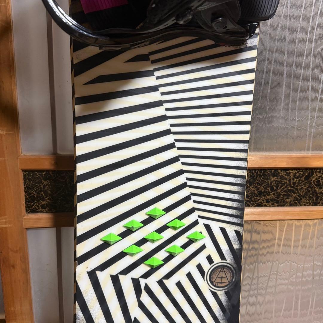 【美品】板 K2 Darkstar 155cm ビンディング FLUX