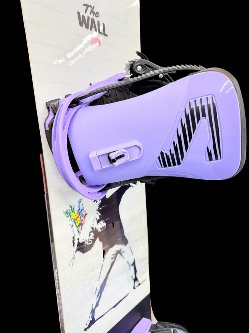 【美品】廃盤希少品サロモン バンクシー153cmビンディング Sトリガーケース付