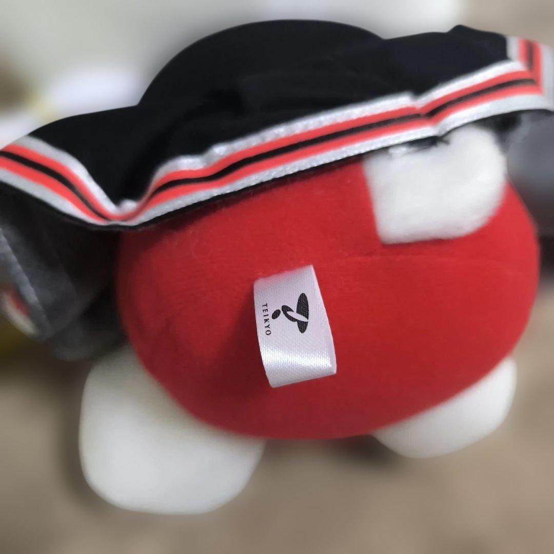新品SANRIOキティぬいぐるみ　帝京大学グループ35限定チアガール箱付きレア