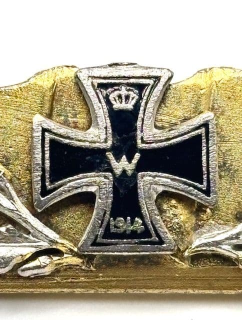 1914’s★ ドイツ帝国陸軍 ★塹壕ブローチ★政府公式支給品★塹壕戦の英雄