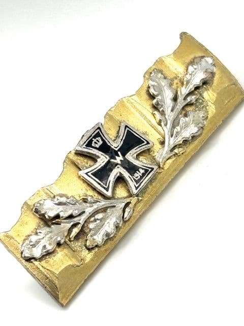 1914’s★ ドイツ帝国陸軍 ★塹壕ブローチ★政府公式支給品★塹壕戦の英雄