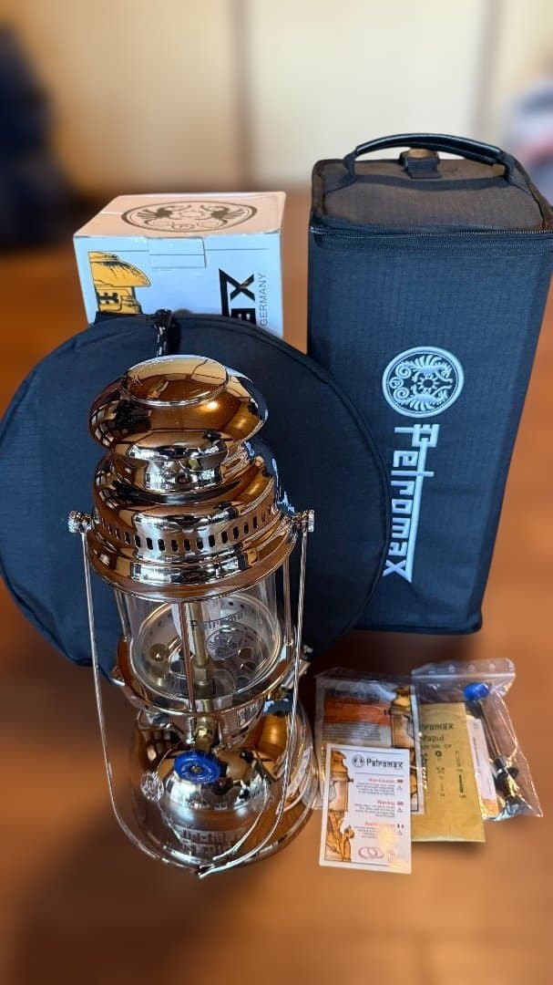 【新品未使用】Petromax HK500フルセット仕様（ニッケル）